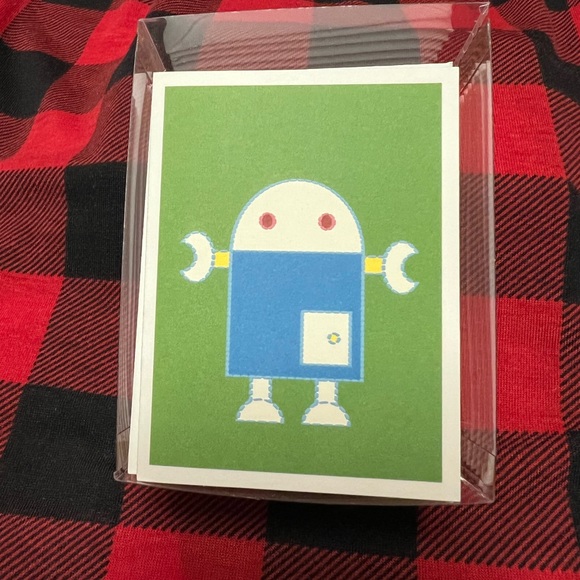 kate spade Other - Kate Spade Embossed Robot Enclosure Cards